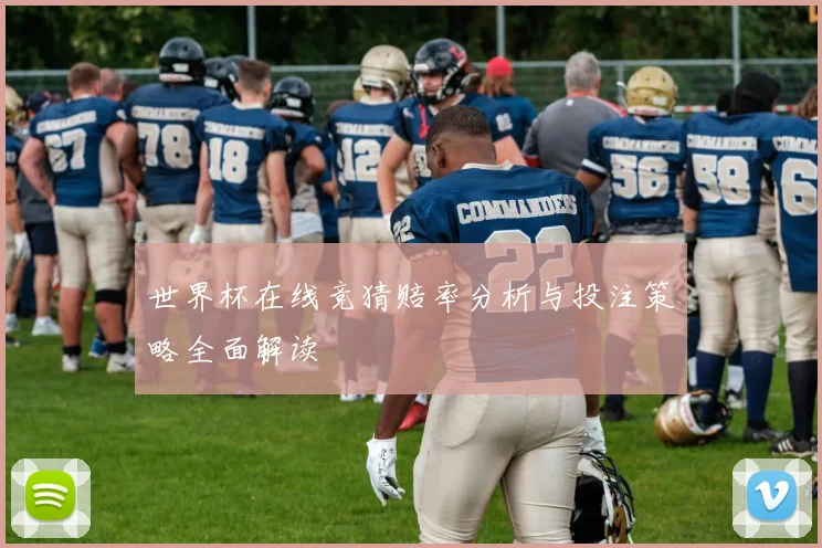 世界杯在线竞猜赔率分析与投注策略全面解读